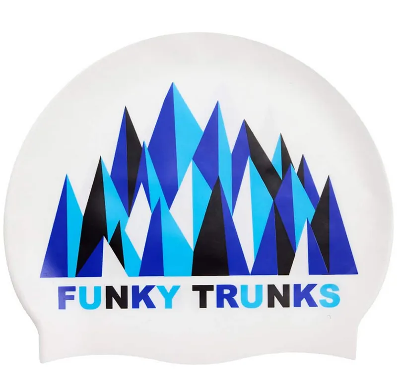 Funky Trunks Silicone Swim Cap Polar Caps
