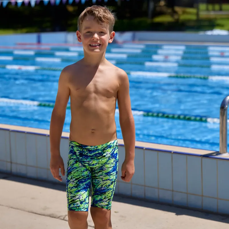 Funky Trunks Toddler Boy's Miniman Jammers Scaled Back-4