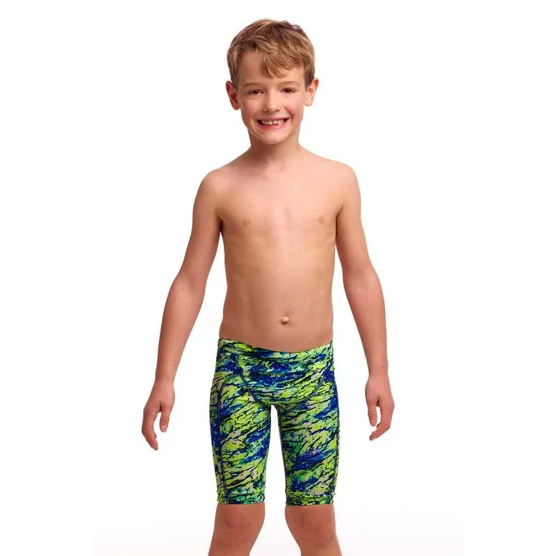 Funky Trunks Toddler Boy's Miniman Jammers Scaled Back-3