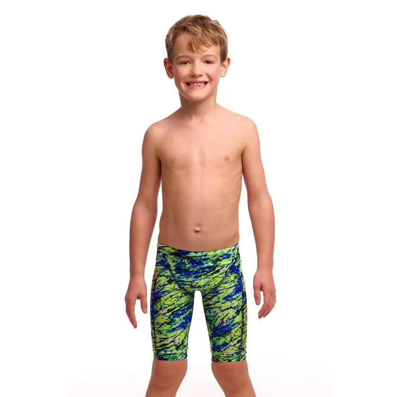Funky Trunks Toddler Boy's Miniman Jammers Scaled Back-1