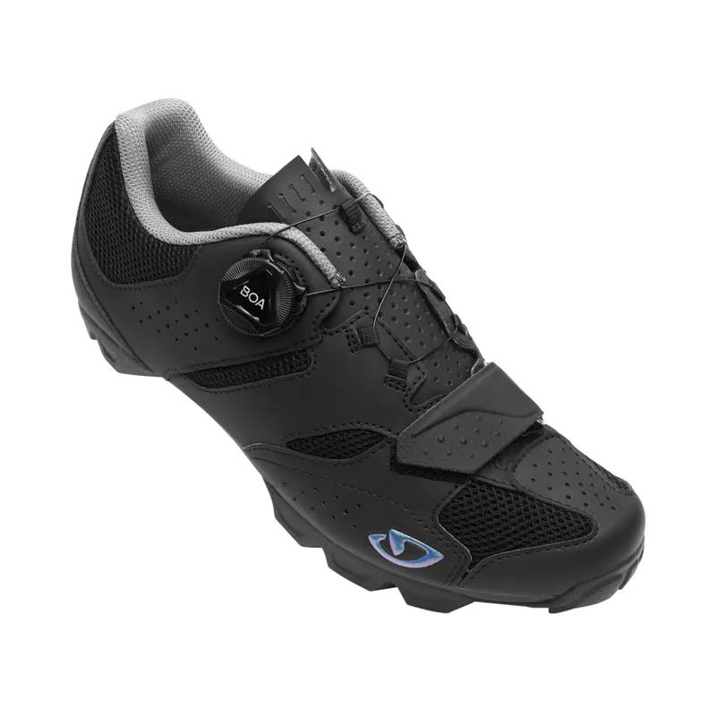 Giro Cylinder II Womens Mountain Bike Cycling Shoes Black