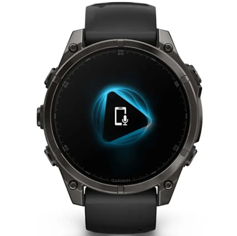 Garmin Fenix 8 47mm AMOLED Sapphire Carbon Grey Titanium/Black/Pebble Grey Band-3