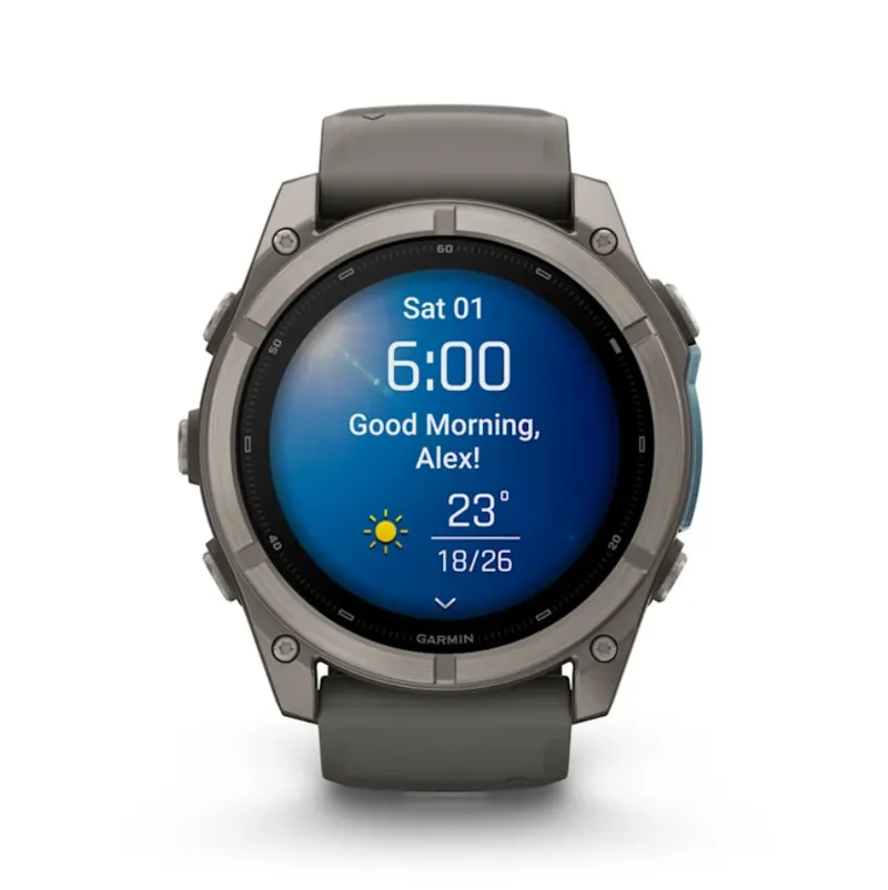 Garmin Fenix 9 51mm Titanium Pebble Grey-8