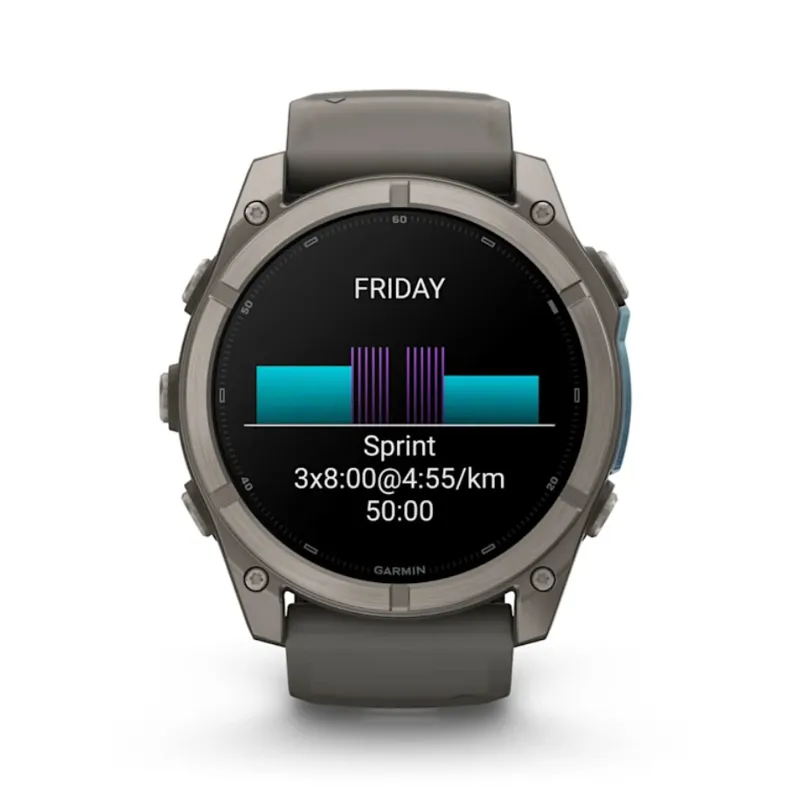 Garmin Fenix 9 51mm Titanium Pebble Grey-7
