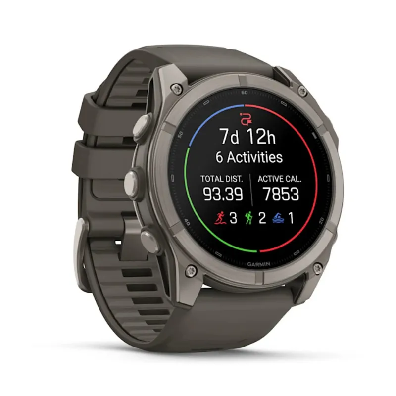 Garmin Fenix 9 51mm Titanium Pebble Grey-2