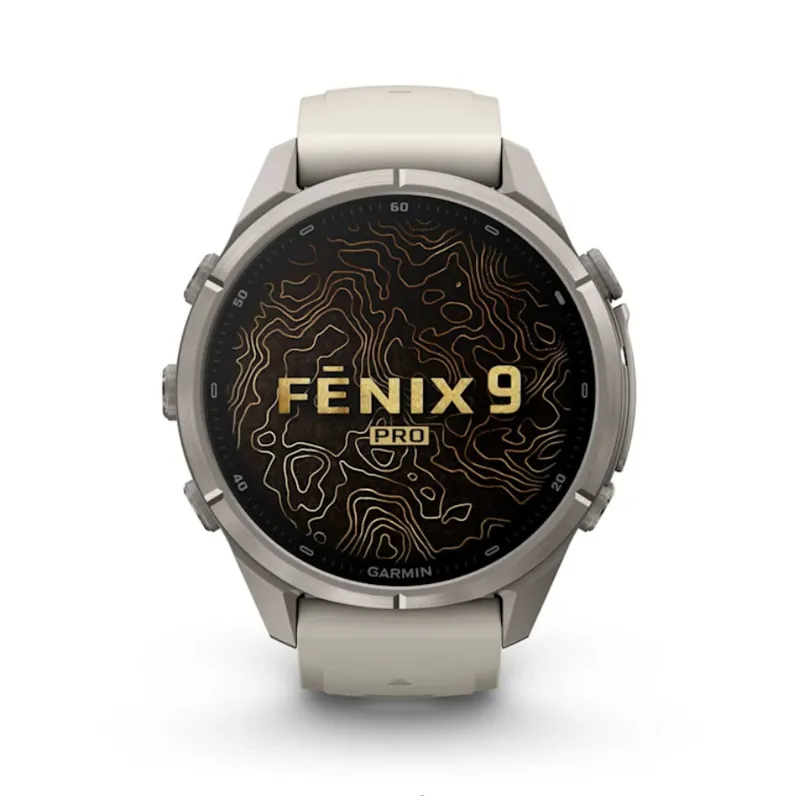 Garmin Fenix 9 Pro InReach 43mm Fog/Dark Sandstone-1