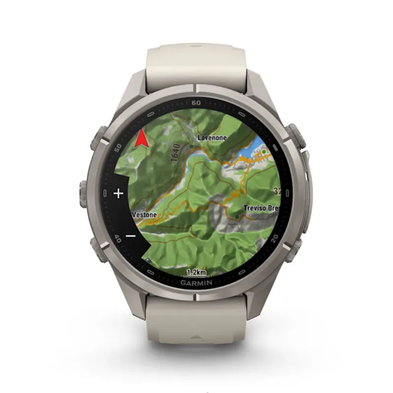 Garmin Fenix 9 Pro InReach 43mm Fog/Dark Sandstone-9