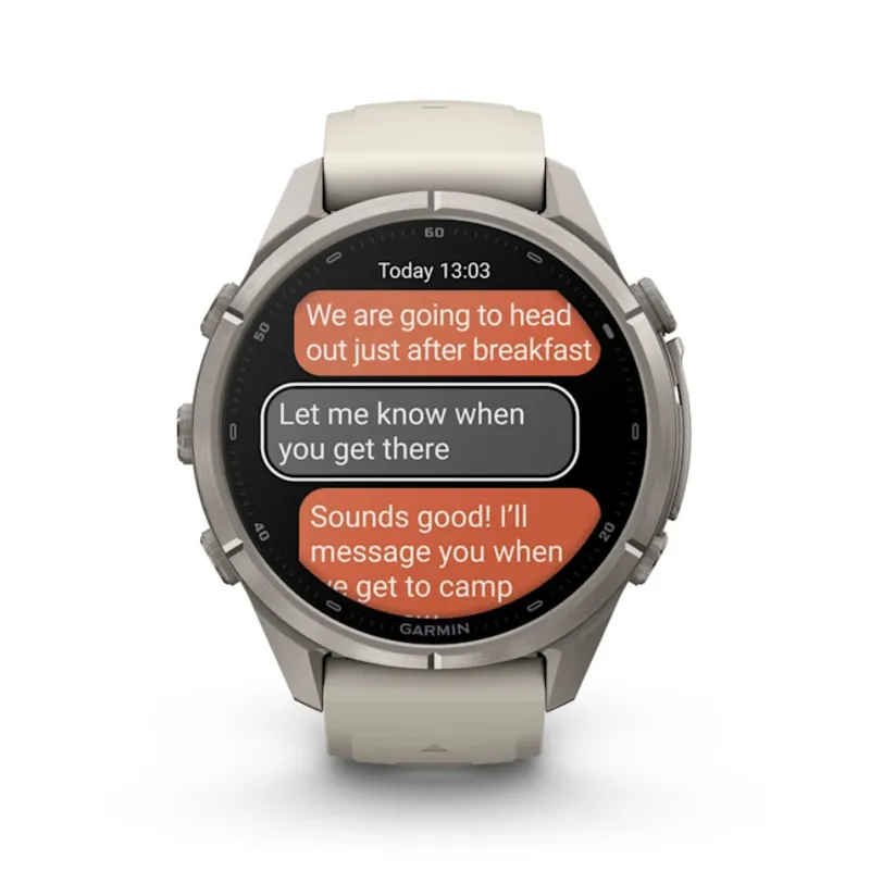 Garmin Fenix 9 Pro InReach 43mm Fog/Dark Sandstone-7