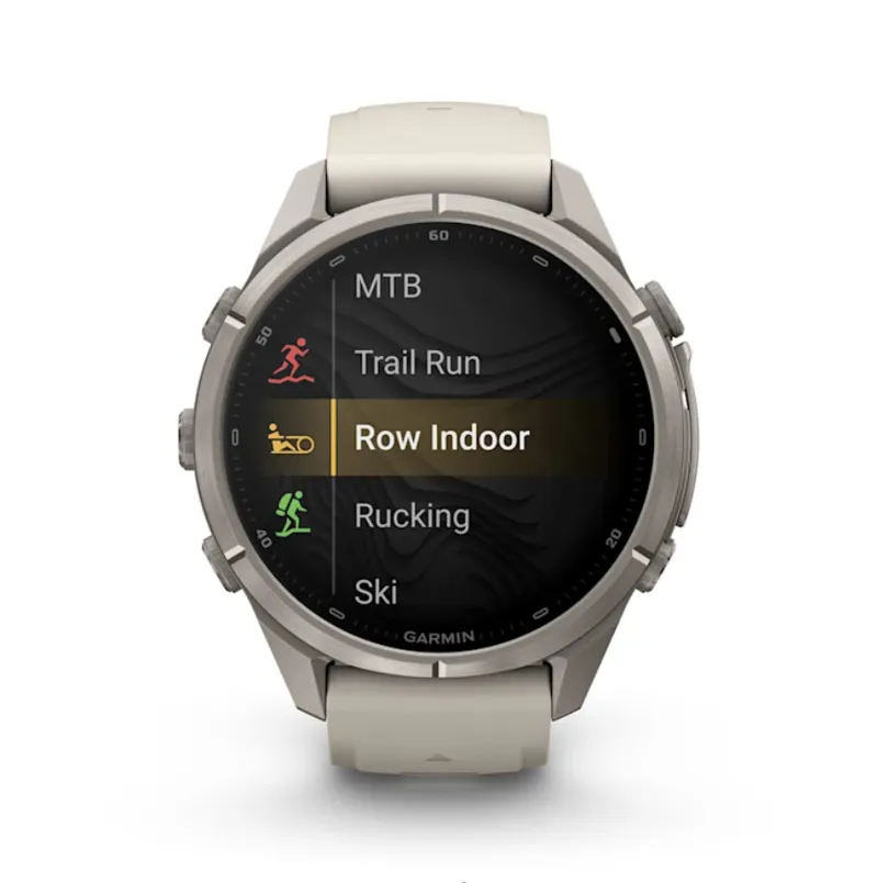 Garmin Fenix 9 Pro InReach 43mm Fog/Dark Sandstone-5
