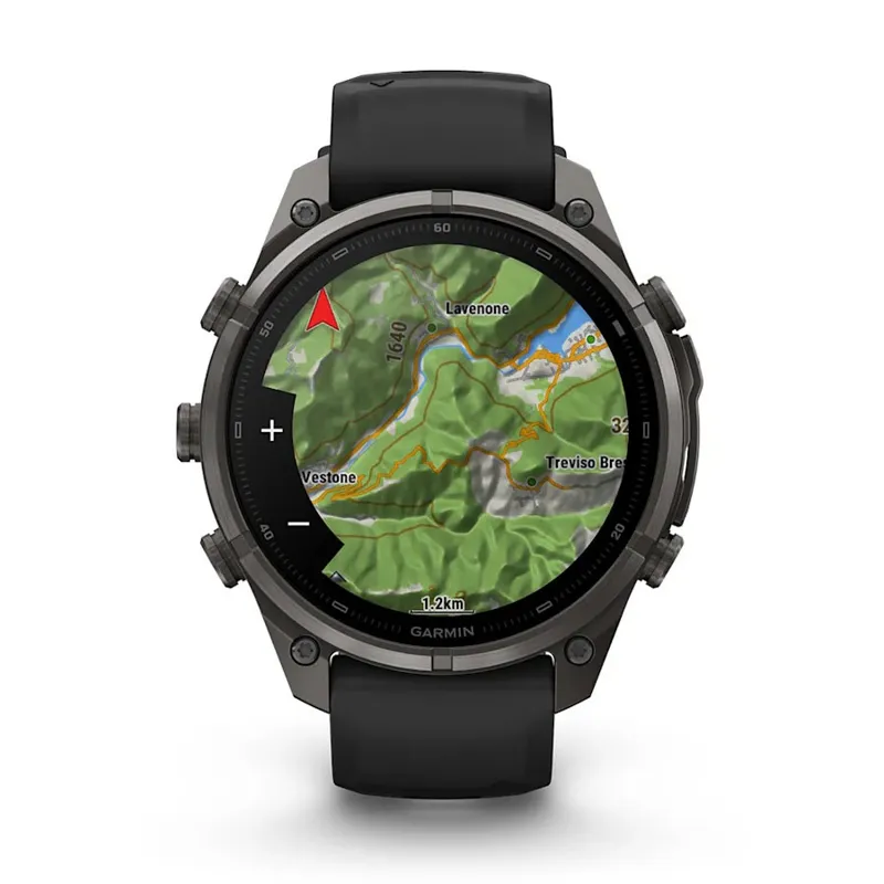 Garmin Fenix 9 Pro InReach 47mm DLC Black/Pebble-8