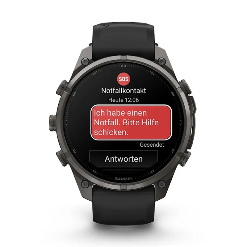 Garmin Fenix 9 Pro InReach 47mm DLC Black/Pebble-5