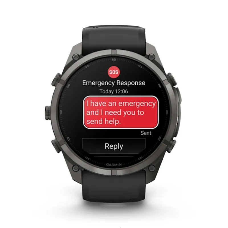Garmin Fenix 9 Pro InReach 51mm DLC Black/Pebble-6