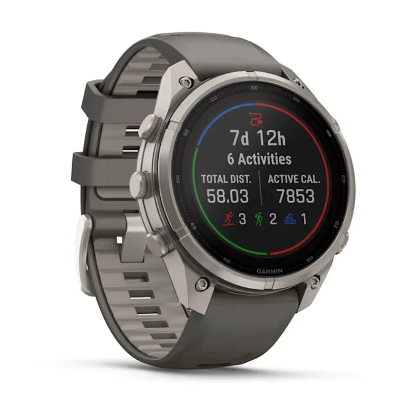 Garmin Fenix 9 Pro InReach Solar 47mm Pebble/Silver-2