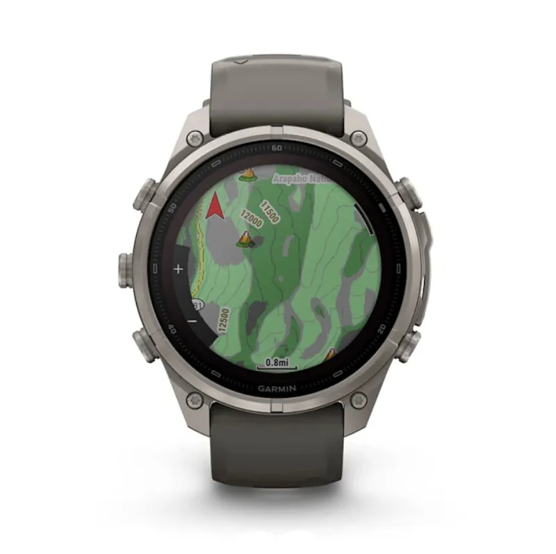 Garmin Fenix 9 Pro InReach Solar 47mm Pebble/Silver-10