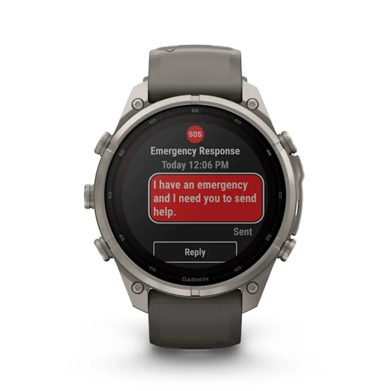Garmin Fenix 9 Pro InReach Solar 47mm Pebble/Silver-7