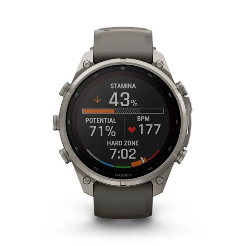 Garmin Fenix 9 Pro InReach Solar 47mm Pebble/Silver-5