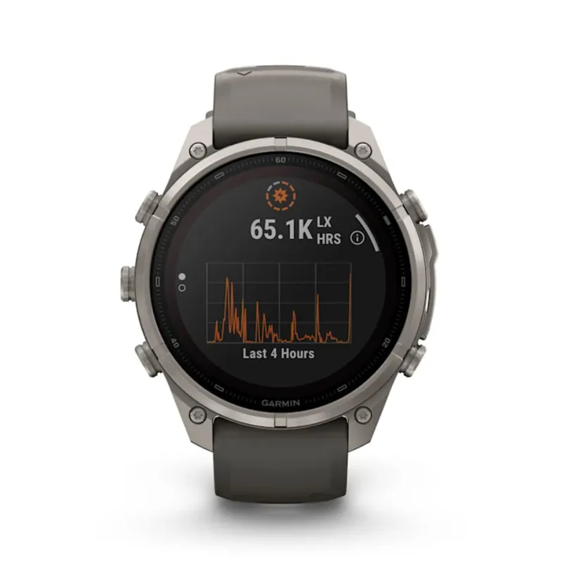 Garmin Fenix 9 Pro InReach Solar 47mm Pebble/Silver-3