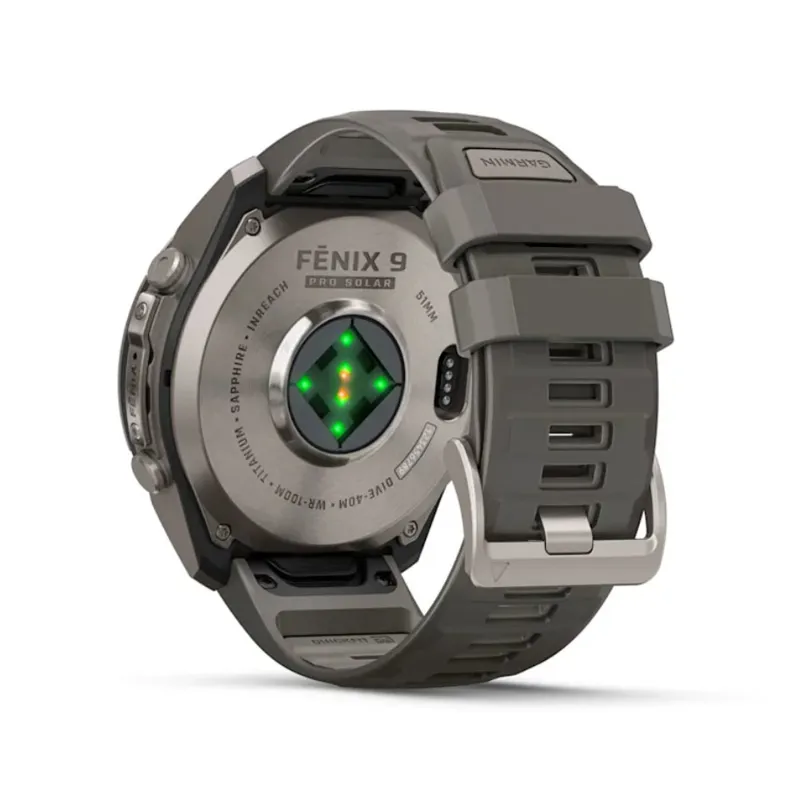 Garmin Fenix 9 Pro InReach Solar 51mm Pebble/Silver-13