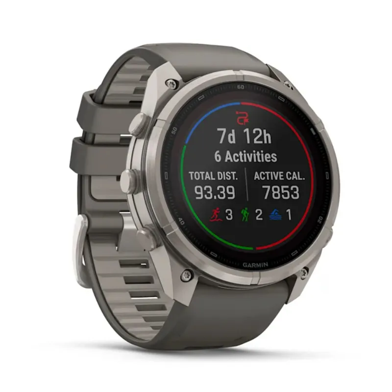 Garmin Fenix 9 Pro InReach Solar 51mm Pebble/Silver-2