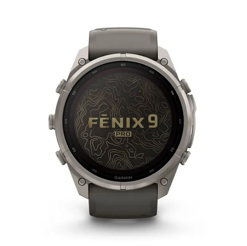 Garmin Fenix 9 Pro InReach Solar 51mm Pebble/Silver-1