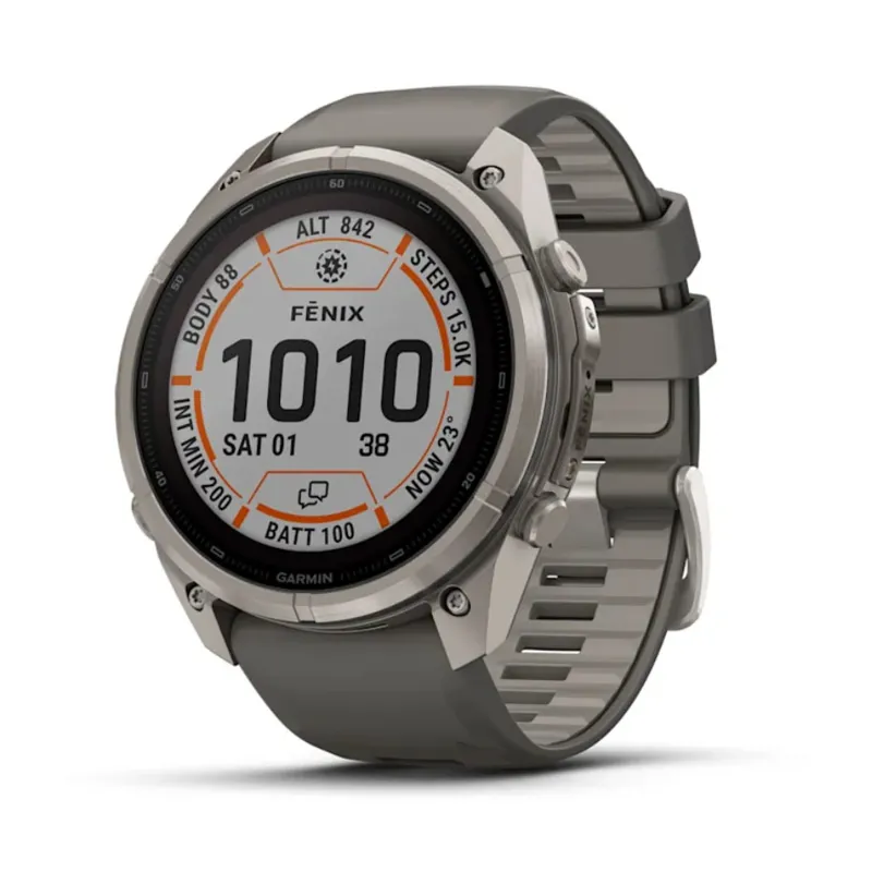 Garmin Fenix 9 Pro InReach Solar 51mm Pebble/Silver