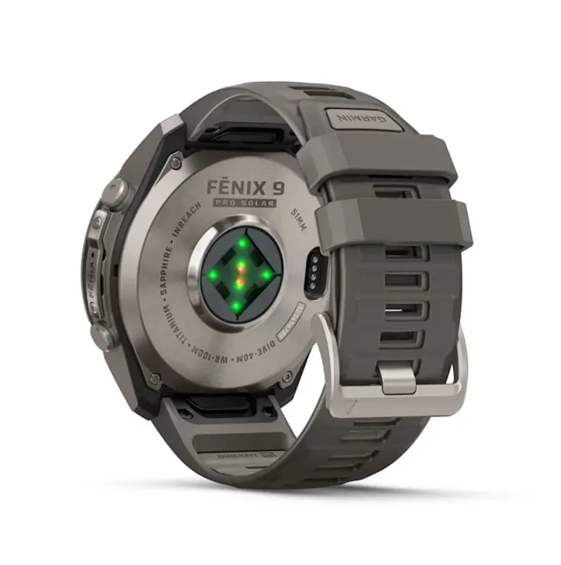 Garmin Fenix 9 Pro InReach Solar 51mm Pebble/Silver-11