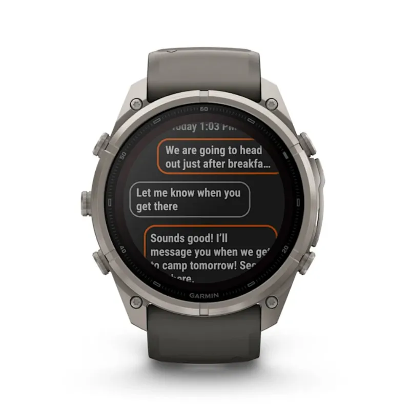 Garmin Fenix 9 Pro InReach Solar 51mm Pebble/Silver-8
