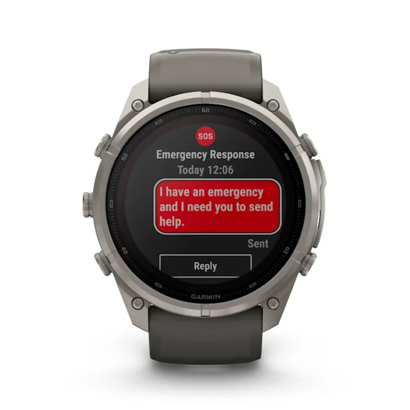 Garmin Fenix 9 Pro InReach Solar 51mm Pebble/Silver-7