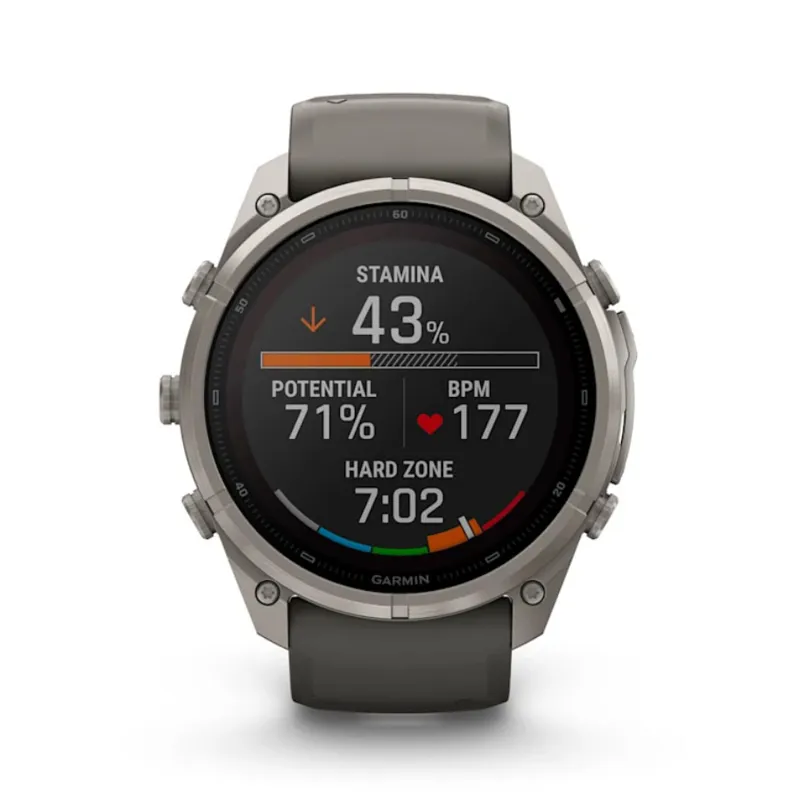Garmin Fenix 9 Pro InReach Solar 51mm Pebble/Silver-5