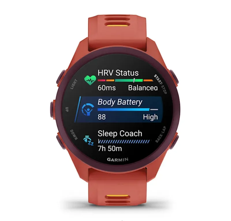 Garmin Forerunner 170 Music Red Pink-5