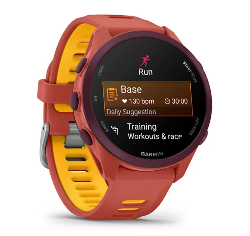 Garmin Forerunner 170 Music Red Pink-2