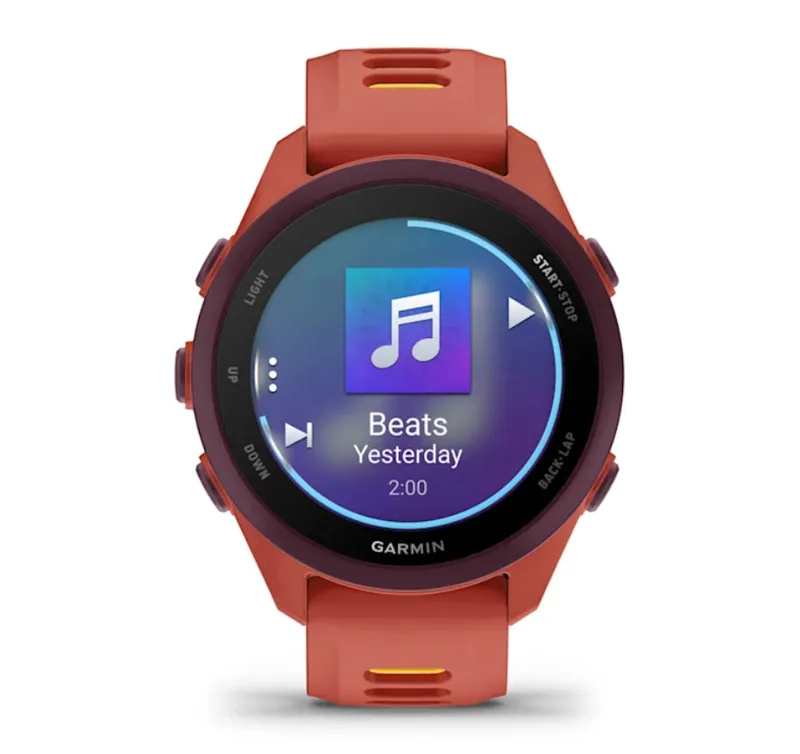 Garmin Forerunner 170 Music Red Pink-1