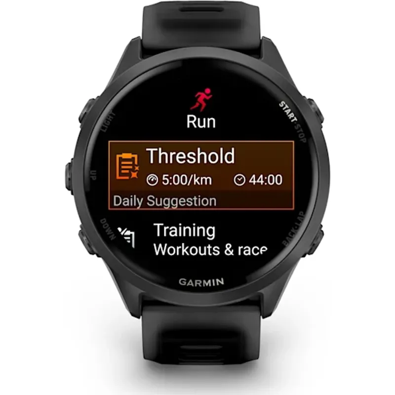 Garmin Forerunner  570 47mm Slate Grey Aluminium with Translucent Black/Black Band-1