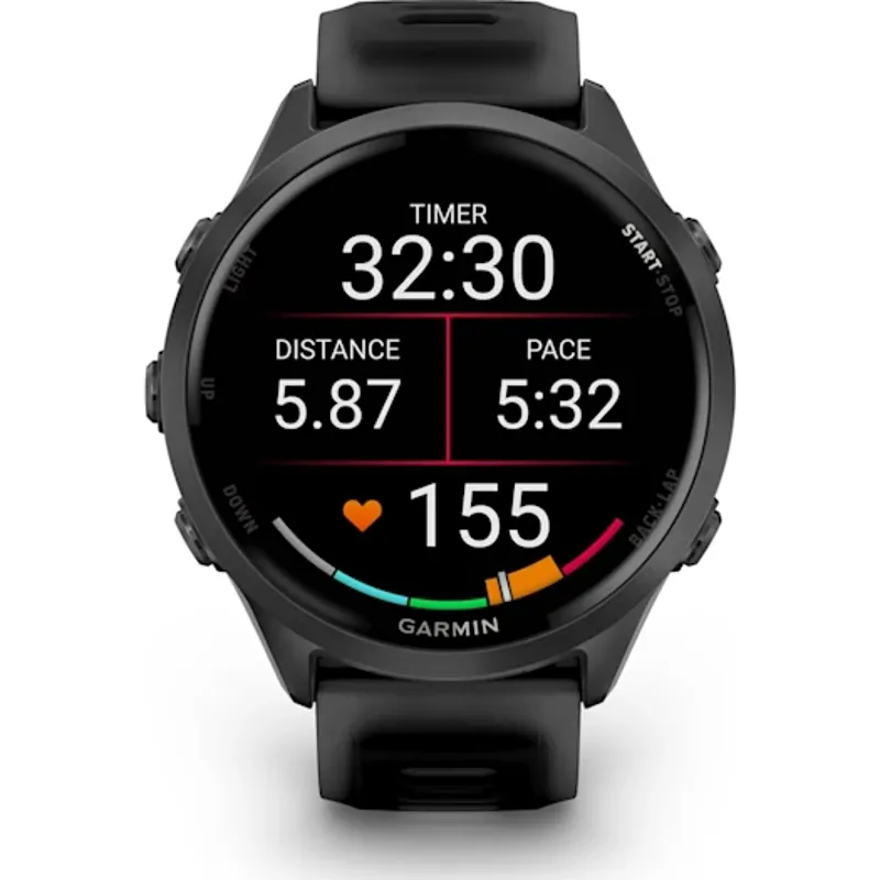 Garmin Forerunner  570 47mm Slate Grey Aluminium with Translucent Black/Black Band-3