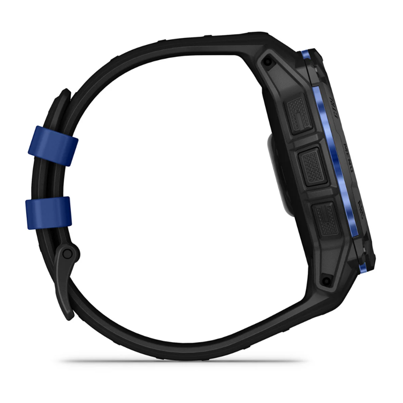 Garmin Instinct 3 50 mm AMOLED Black with Black/Bolt Blue Band-4