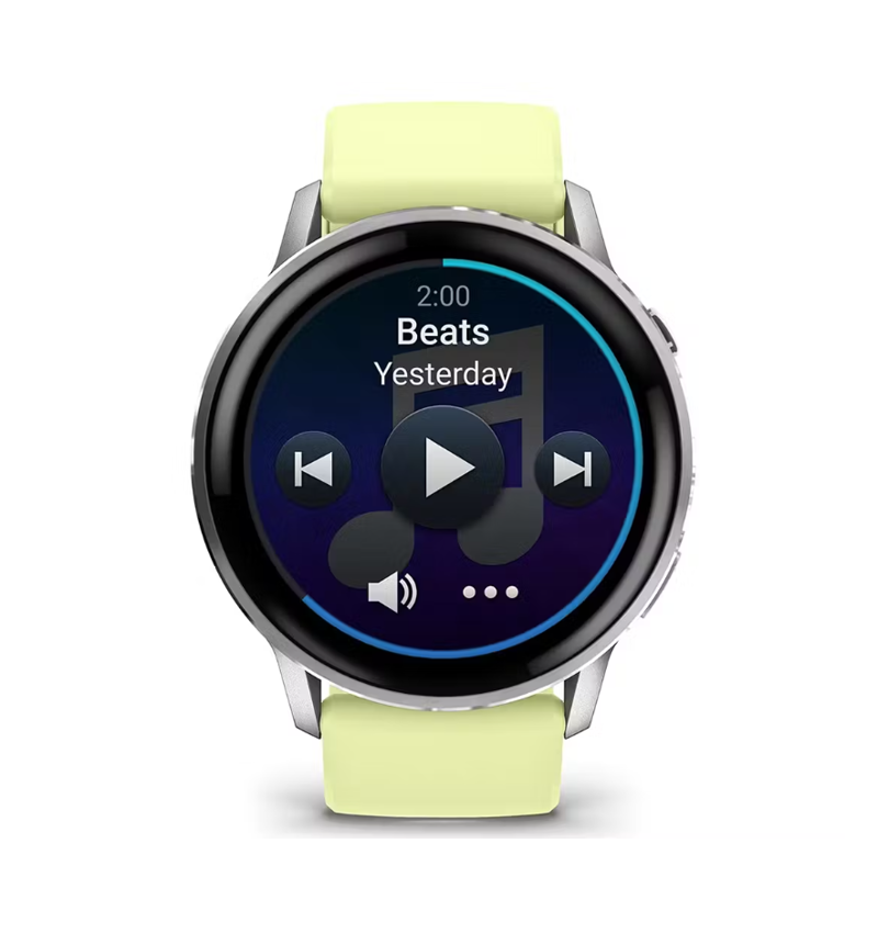 Garmin Venu 4 45mm Silver with Citron Silicone band-4