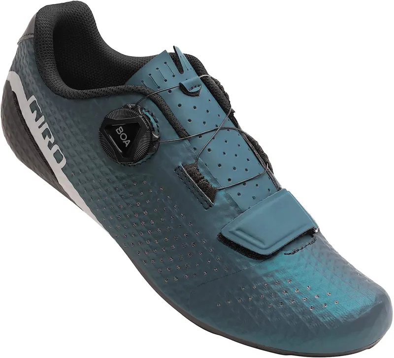 Giro Men\'s Metallic Blue Cycling Shoes with Black Trim Giro Cadet Road Cycling Shoes review - Road Bike Shoes - Shoes main image 3