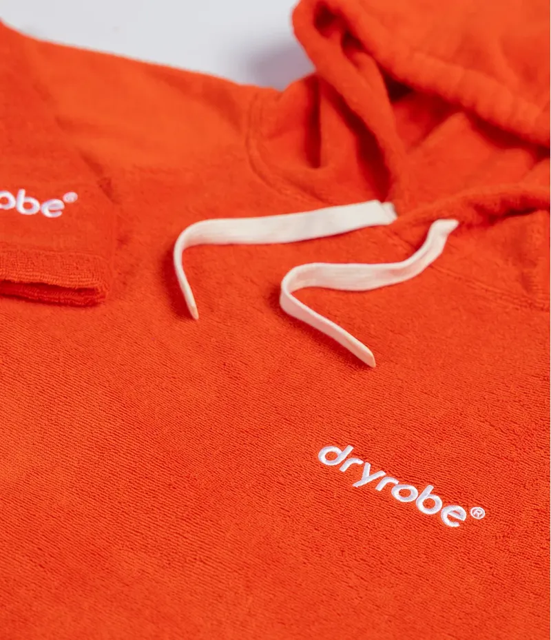 Dryrobe Towel Robe Organic Cotton Orange-7