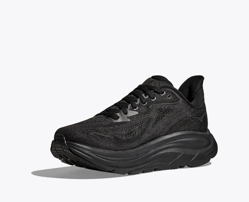 Hoka One One Women's Clifton 10 Black/Black-1