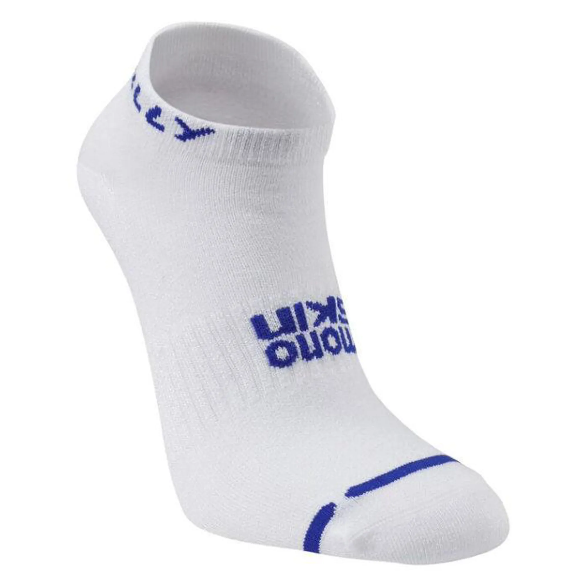 Hilly Men's Lite Socklet Socks White/Blue