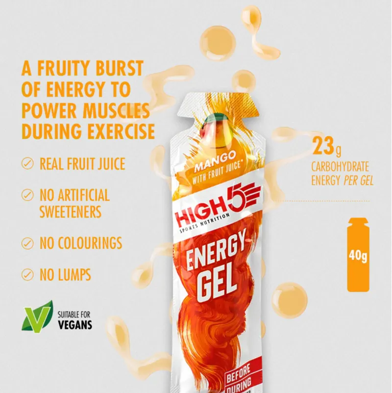 High 5 Energy Gel Mango-2