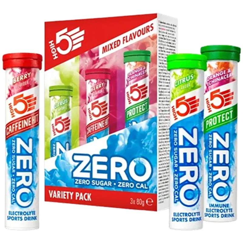 High 5 Zero Triple Pack Berry/Citrus/Orange and Echinacea / 3 x 20 Tablets