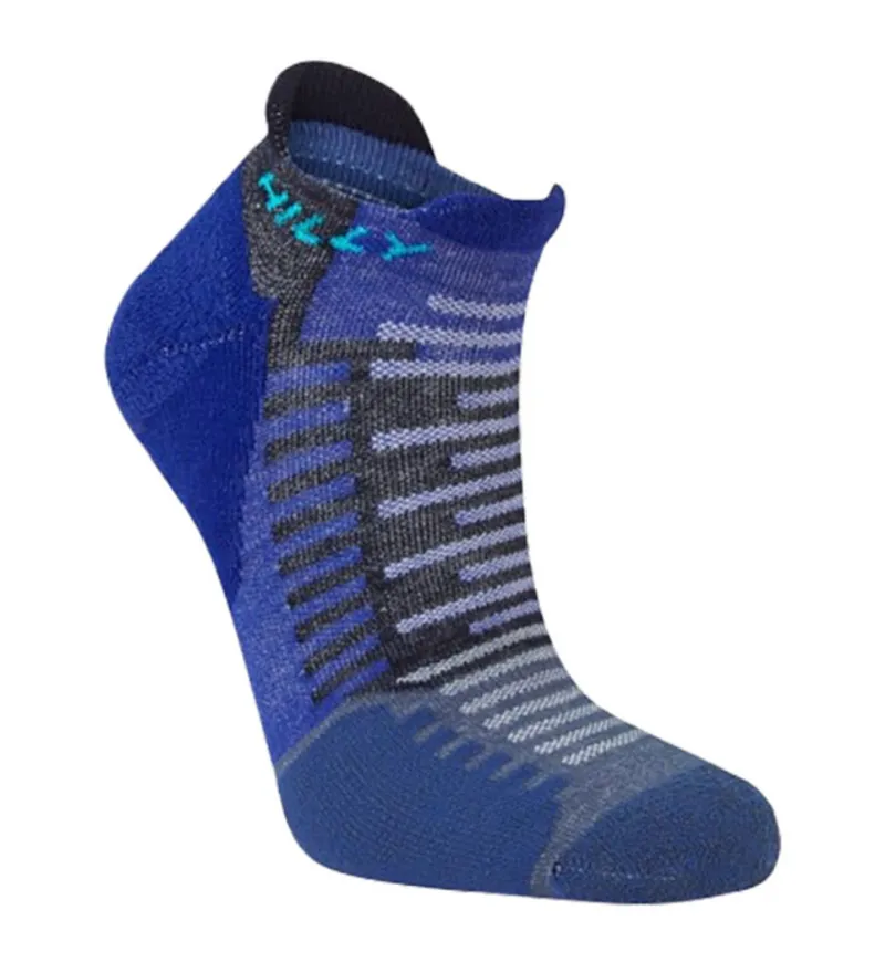 Hilly Active Socklet Min Cobalt/Black-3