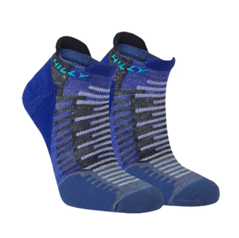 Hilly Active Socklet Min Cobalt/Black