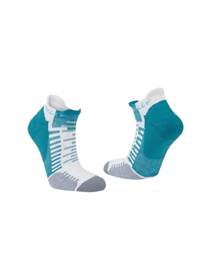 Hilly Active Socklet Min Teal/White-1
