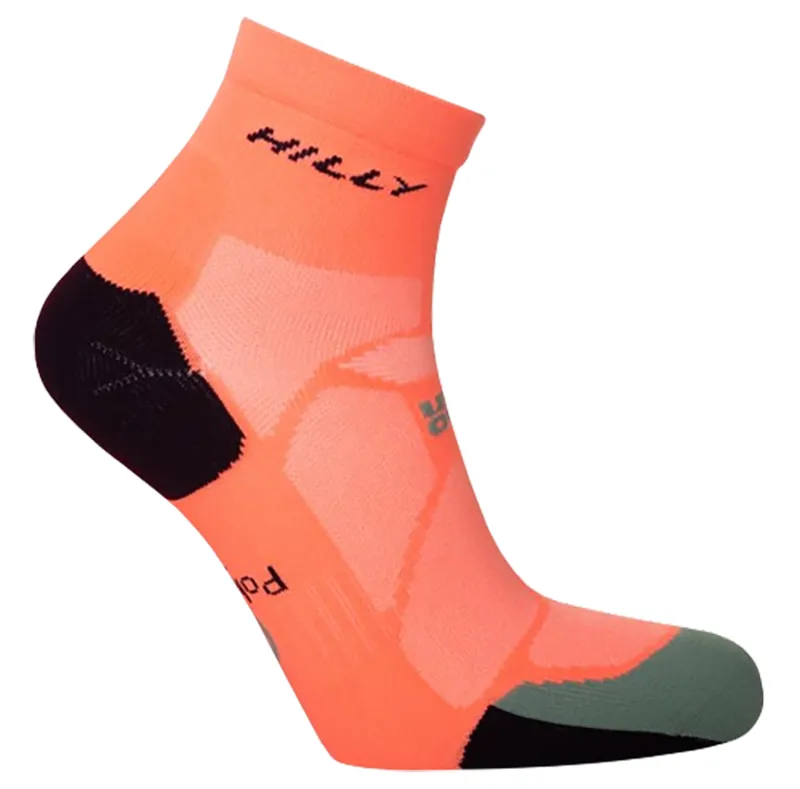 Hilly Marathon Fresh Anklet Neon Candy/Sage-3