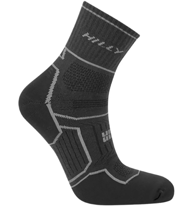 Hilly Twin Skin Anklet Socks Black/Anthracite-3
