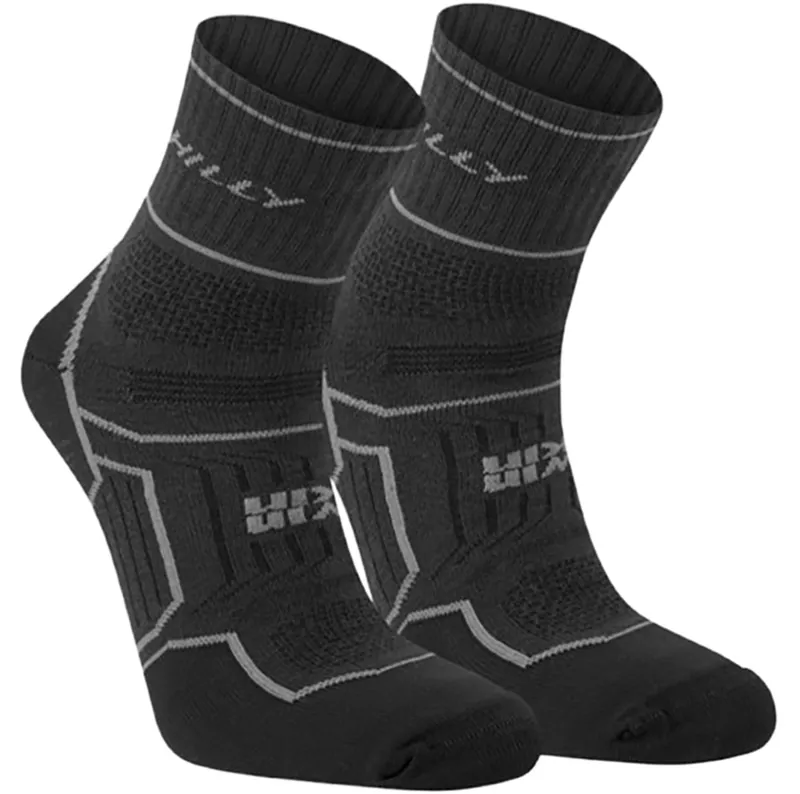 Hilly Twin Skin Anklet Socks Black/Anthracite