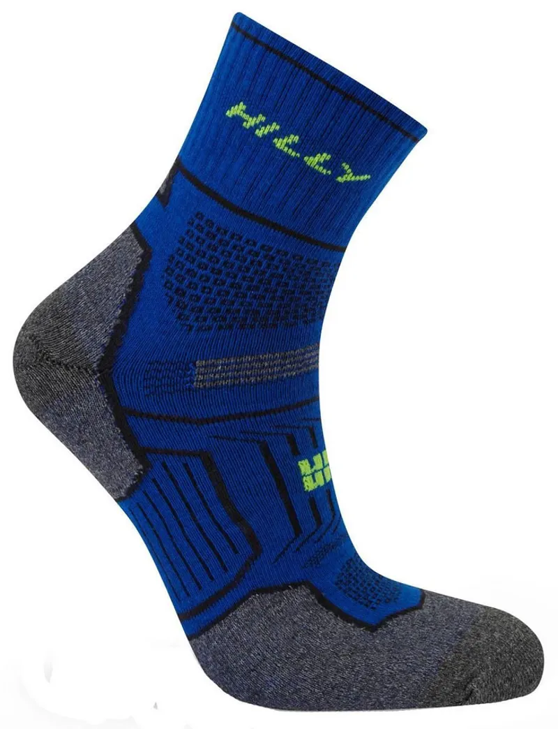 Hilly Twin Skin Anklet Socks Cobalt/Grey-2