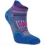 Hilly Twin Skin Socklet Med Grape/Blue